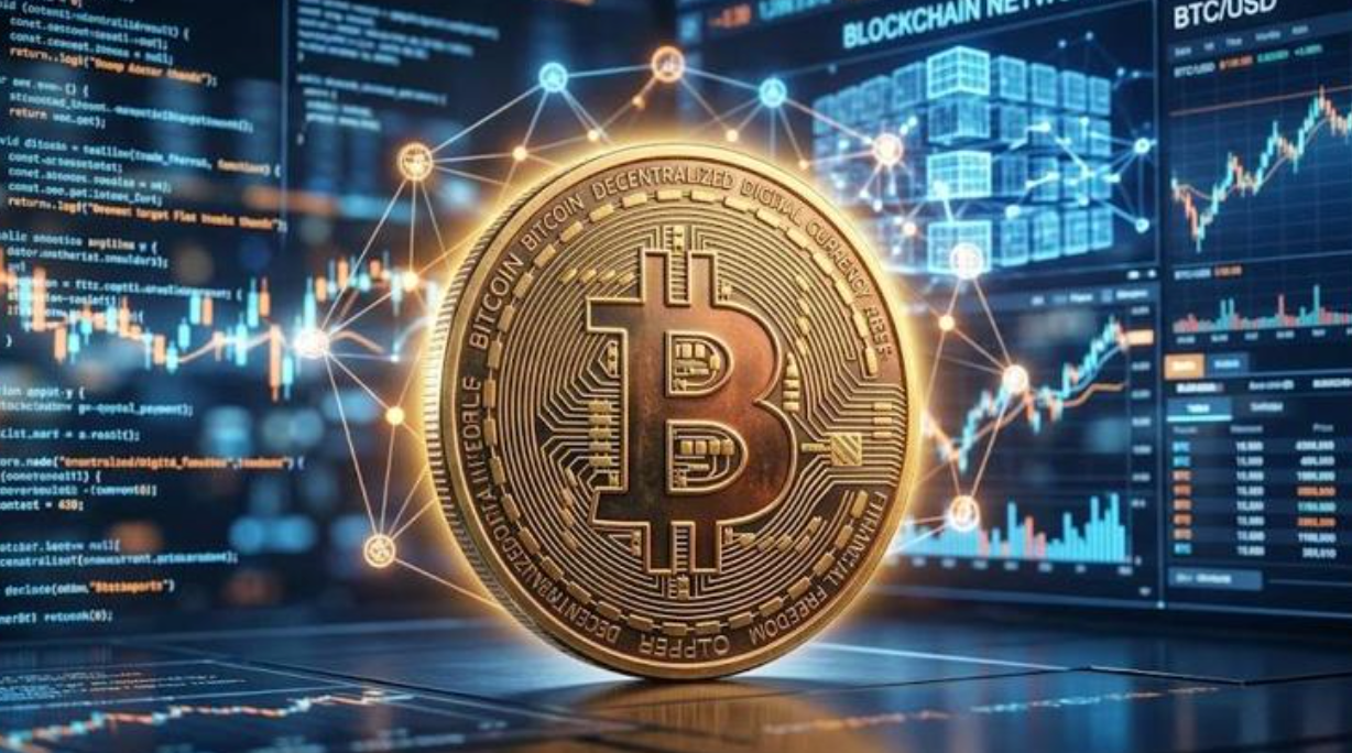 Bitcoin Blockchain Network Chart